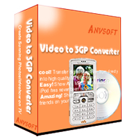 Anvsoft Video to 3GP Converter for to mp4 5.0 software screenshot