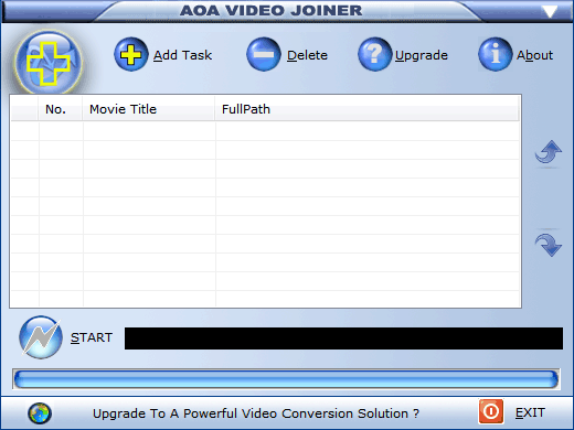 AoA Video Joiner 3.5.2.6 software screenshot