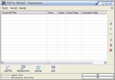 Ap PDF to Image converter 4.6 software screenshot