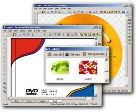 Apollo CD & DVD Label Maker 2.1 software screenshot