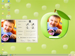 Apple framy 3.0 software screenshot