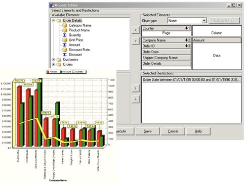Ariacom Business Reports 5.7a software screenshot