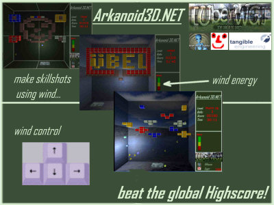 Arkanoid3D.NET 1.3.2.0 software screenshot
