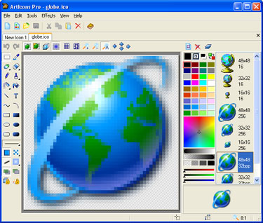 ArtIcons Pro 5.46 software screenshot