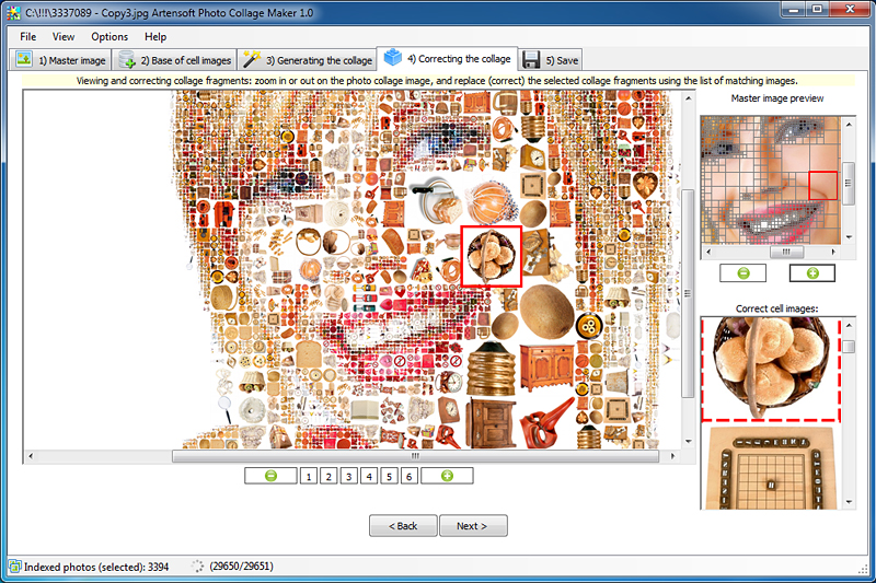 Artensoft Photo Collage Maker 1.2.54 software screenshot