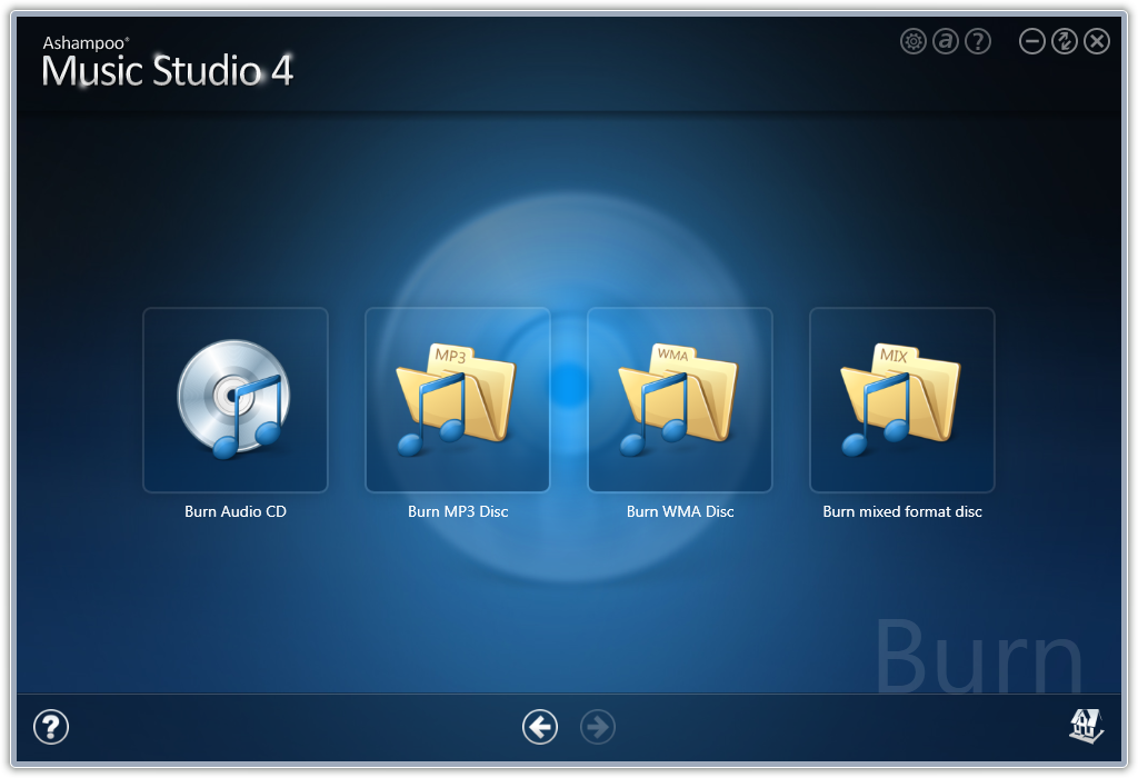 Ashampoo Music Studio 6.0.2.27 (0930) software screenshot