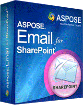 Aspose.Email for SharePoint 1.5.0.0 software screenshot