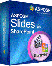 Aspose.Slides for SharePoint 1.3.0.0 software screenshot