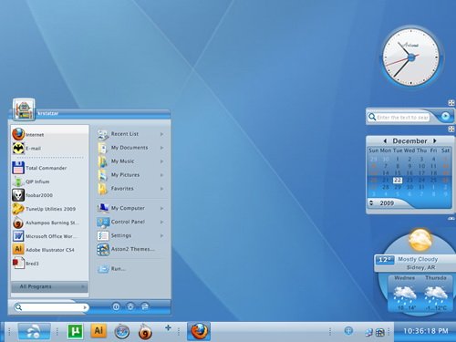Aston2 Secure Desktop 1.6.1 software screenshot