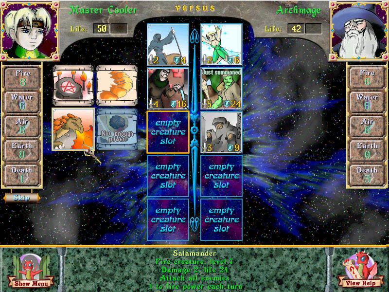 Astral Tournament 1.6 software screenshot