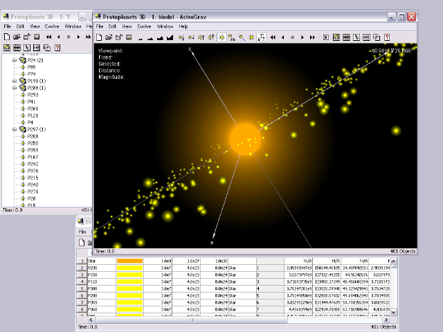 AstroGrav (Windows) 1.9.2 software screenshot
