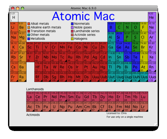 Atomic Mac 6.9.5 software screenshot
