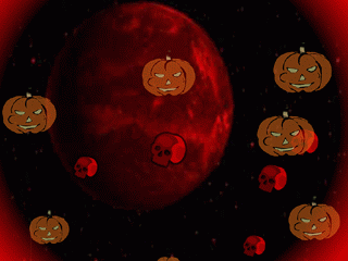 Attack of Monsters Halloween Screensaver 2.0 software screenshot