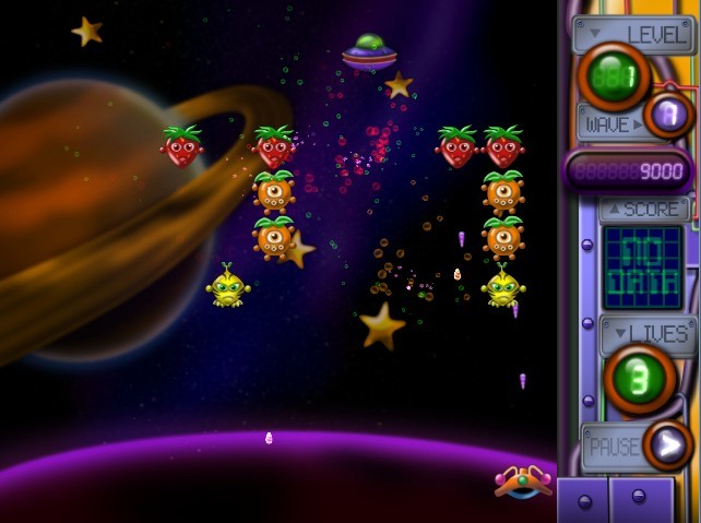 Attack of Mutant Fruits from Outer Space 1 software screenshot