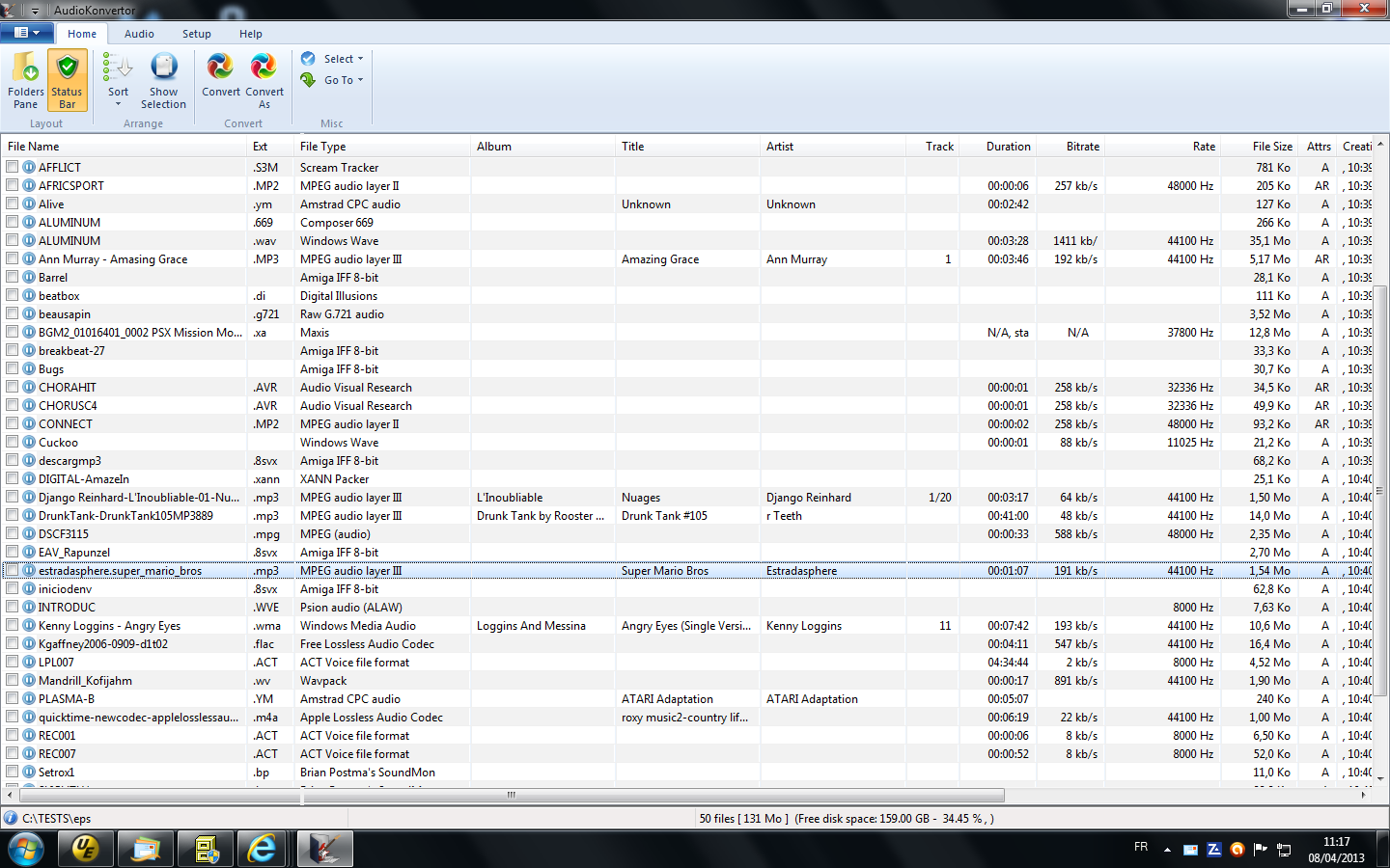 AudioKonvertor 1.01.2 software screenshot