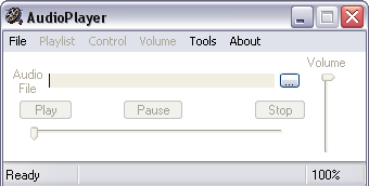 AudioPlayer 0.985 software screenshot