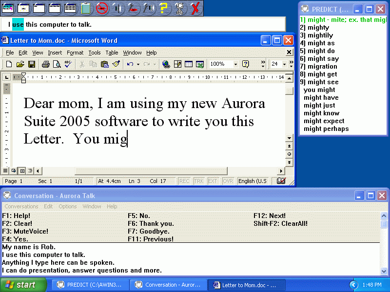 Aurora Suite 2005.0004 software screenshot