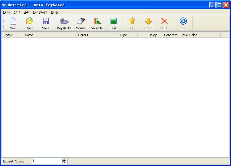 Auto-Keyboard 9.0 software screenshot