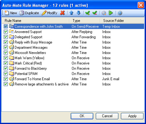Auto-Mate Add-in for Outlook 3.1.0 software screenshot