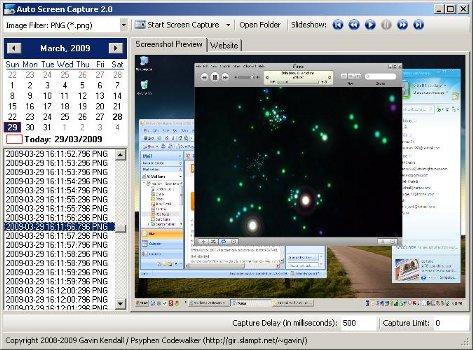 Auto Screen Capture 2.0.4.1 software screenshot