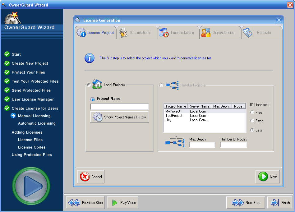 AutoCAD OwnerGuard 12.9.1 software screenshot