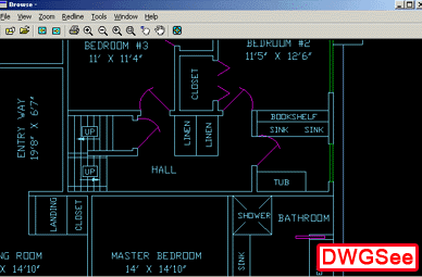 AutoDWG DWG Viewer 1.90 software screenshot