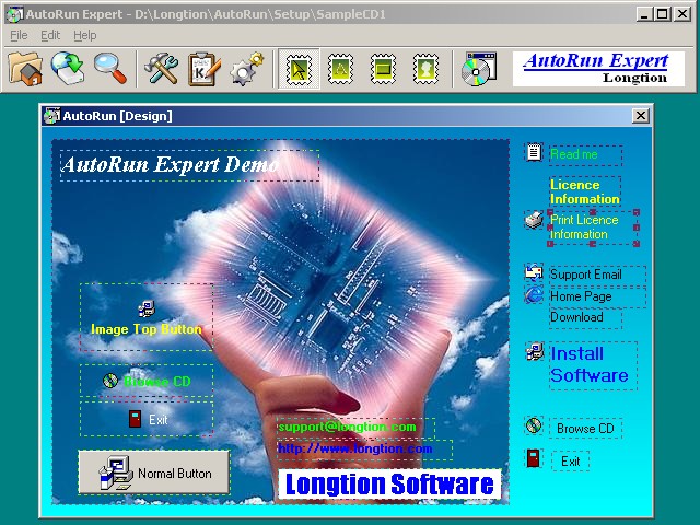 AutoRun Expert 1.2 software screenshot