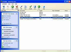 AutoTask 2000 Task Scheduler 3.77 software screenshot