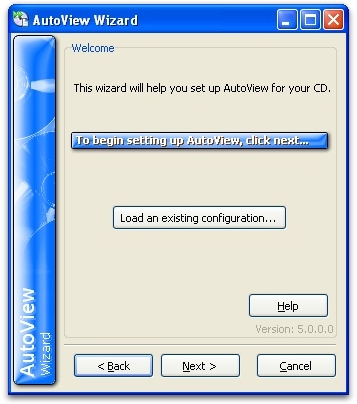 AutoView 5.0 software screenshot