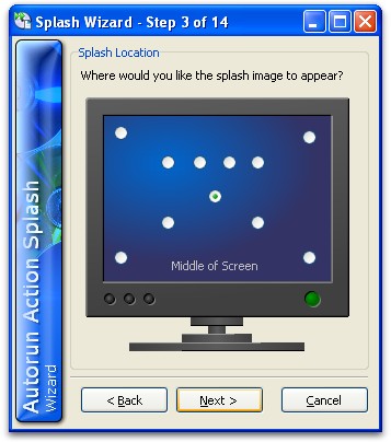 Autorun Action Splash 9.0 software screenshot