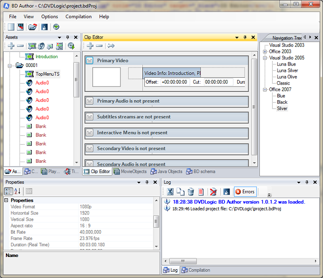 BD Author 3D 2.6.0 software screenshot