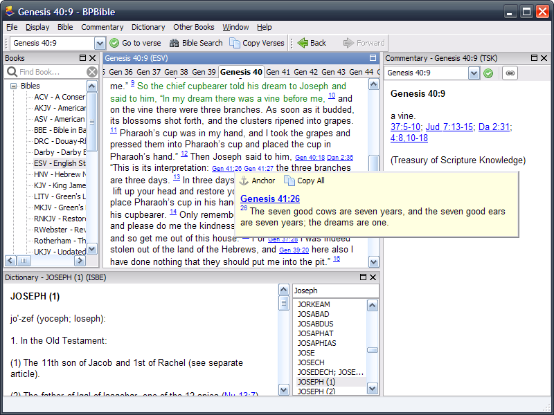 BPBible Portable 0.5.2 software screenshot