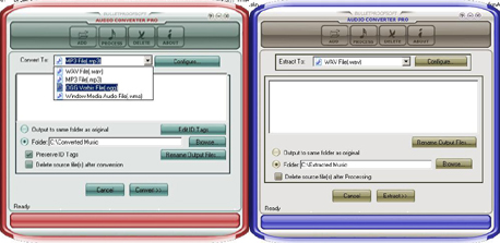 BPS Audio Converter Pro 4.3.0.4 software screenshot