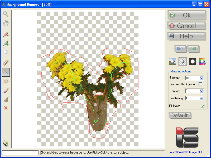 Background Remover 3.1 software screenshot