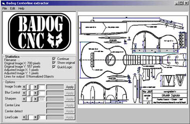 Badog Vectorize 3.01 software screenshot