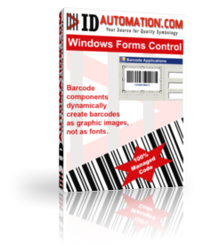 Barcode .NET Windows Forms Control DLL 11.10 software screenshot
