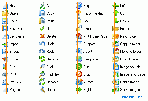 Basic Icon Set 1.2 software screenshot