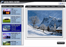 Batch Photo Factory 2.94 software screenshot