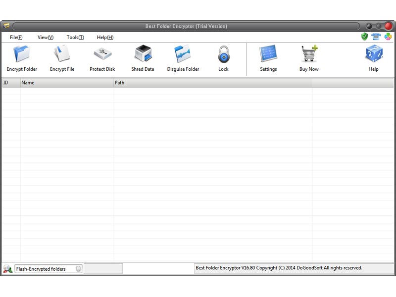 Best Folder Encryptor 16.8.3.0 software screenshot