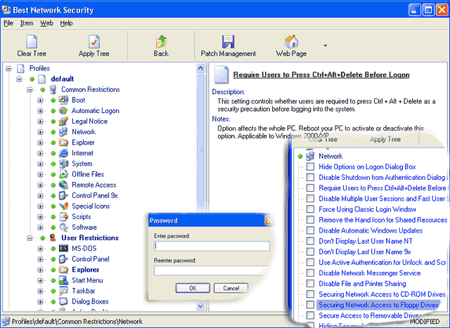 Best Network Security 3.1 software screenshot