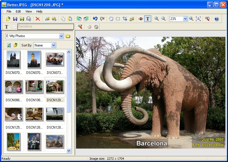BetterJPEG 3.0.2.3 software screenshot