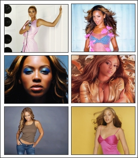Beyonce Beautiful Screensaver 1.0 software screenshot