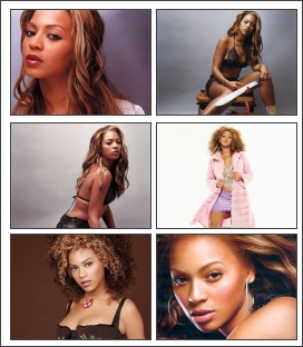 Beyonce Hottie Screensaver 1.0 software screenshot