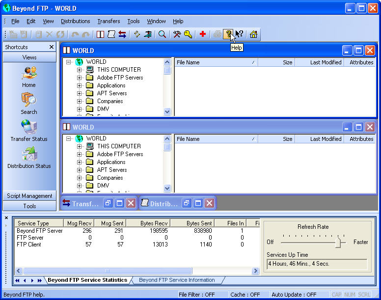 Beyond FTP Client 3.0.0 software screenshot