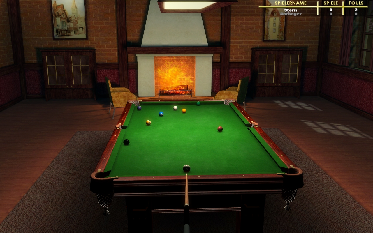 Billiard Deluxe 1.0 software screenshot