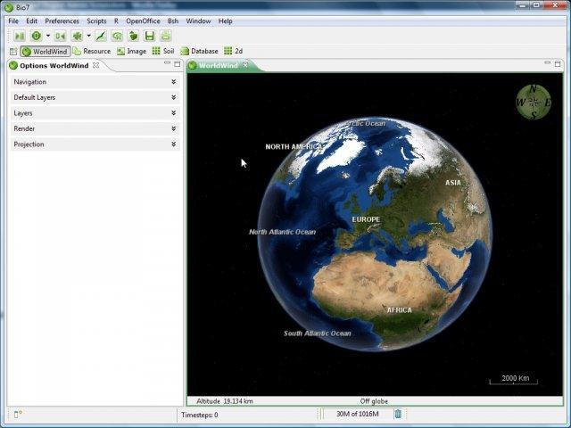 Bio7 2.4.0 software screenshot