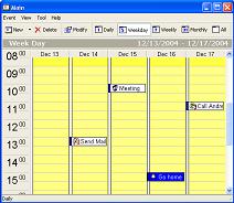 Birthday Calendar Reminder Appointment 3.6 software screenshot