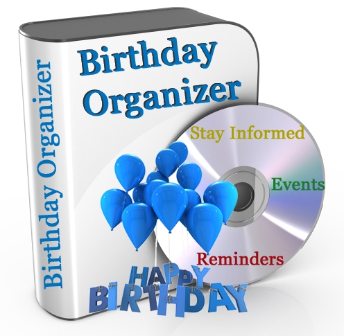 Birthday Organizer 5.2 software screenshot