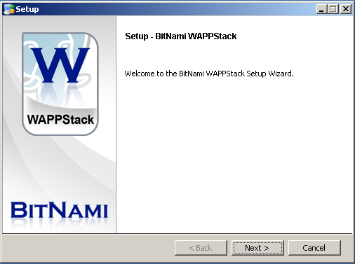 BitNami WAPPStack 5.4.11 software screenshot