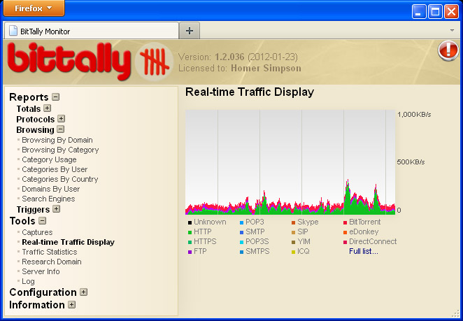 BitTally 2.1.012 software screenshot